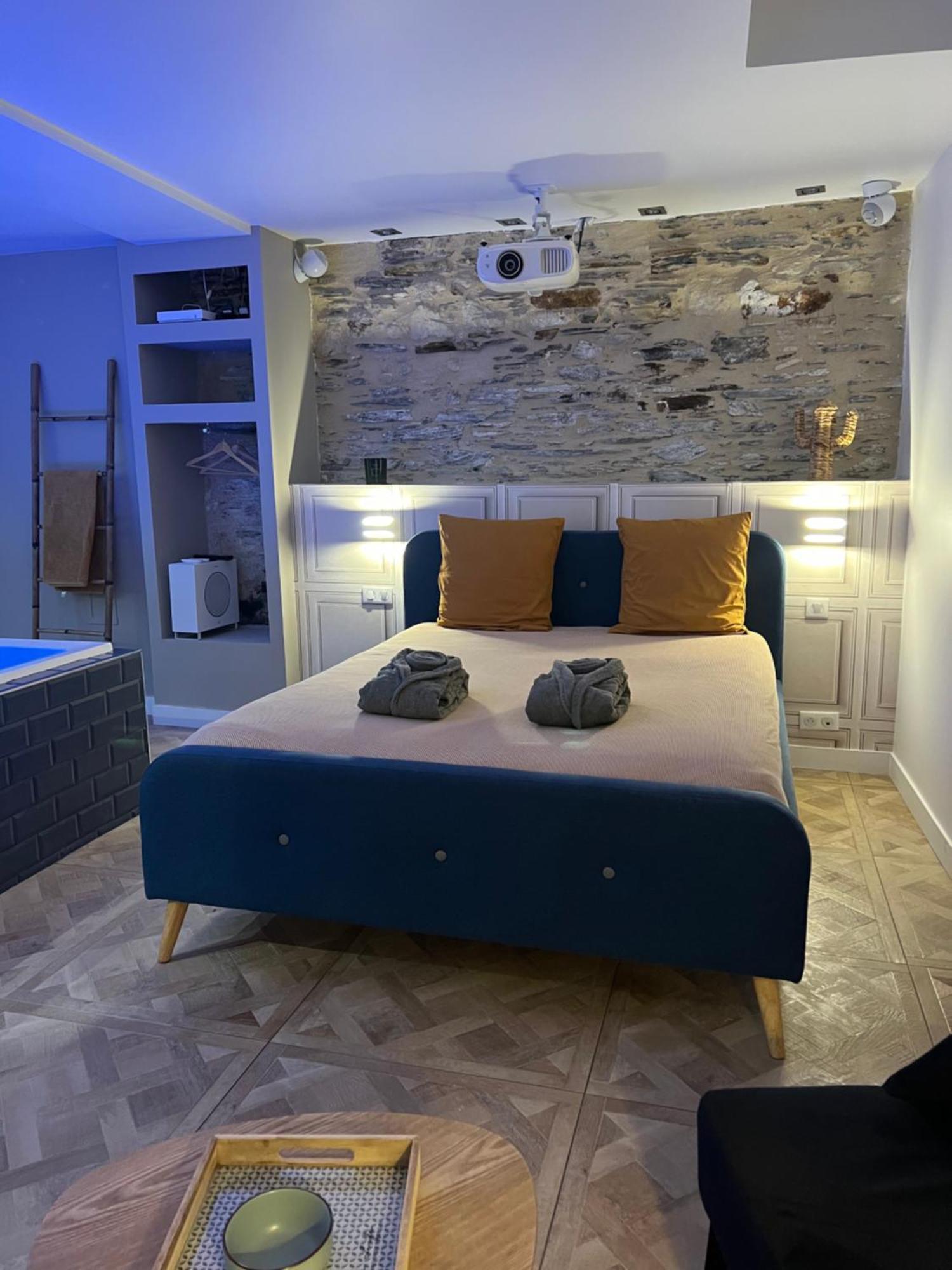 Appartement Avec Jacuzzi Sauna & Home Cinema - Nid D'Angers Buitenkant foto